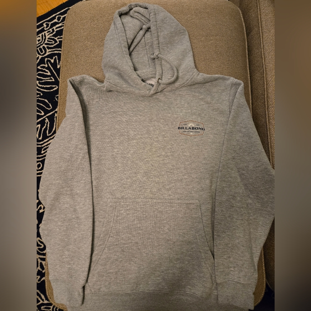 Billabong Heather Gray Men's Hoodie